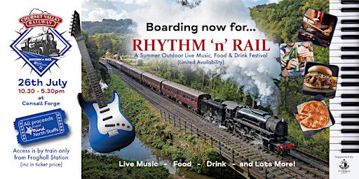 Rhythm 'n' Rail | Churnet Valley Railway - (Consall,Station)