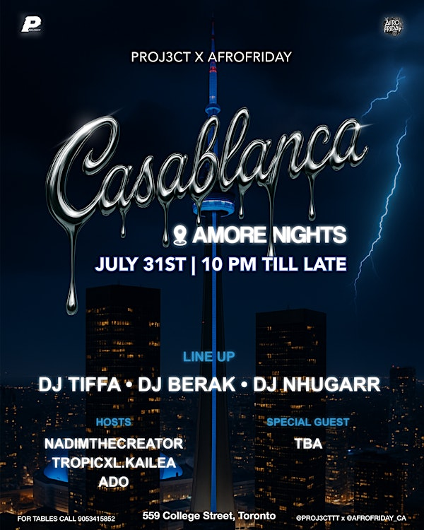 Casablanca | Amore Nights