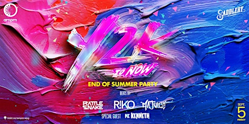 Y2K to Now : End of Summer Party | Saddlery on Market