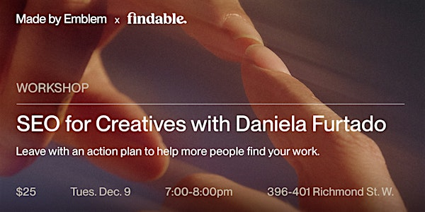 SEO for Creatives | Made by Emblem