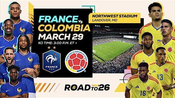 Colombia vs. France Suite Experience – Soccer for a Cause ⚽ | Northwest Stadium