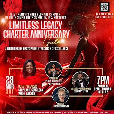 WMAAC Limitless Legacy Charter Anniversary Gala | Mayor Joyce Ferguson Civic Center