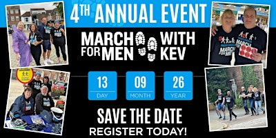 March For Men With Kev 2026 | Petersfield