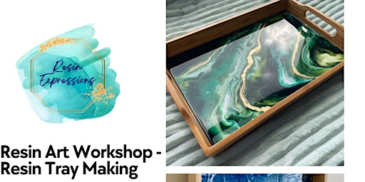 Resin Art Workshop - Resin Tray Making | 430 Jack Wilford Wy
