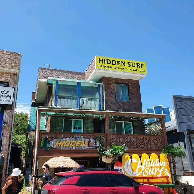강릉 사천진해변 히든서프