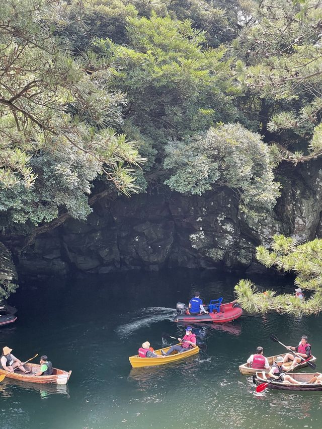 서귀포에서 카약과 테우를 탈 수 있는 곳, 쇠소깍🏞