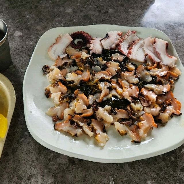 가파도 뿔소라회, 해물짬뽕