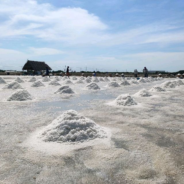 Salt Lake De Maeklong (คาเฟ่นาเกลือ)