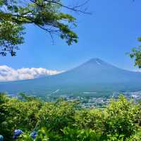 夏の三ツ峠山