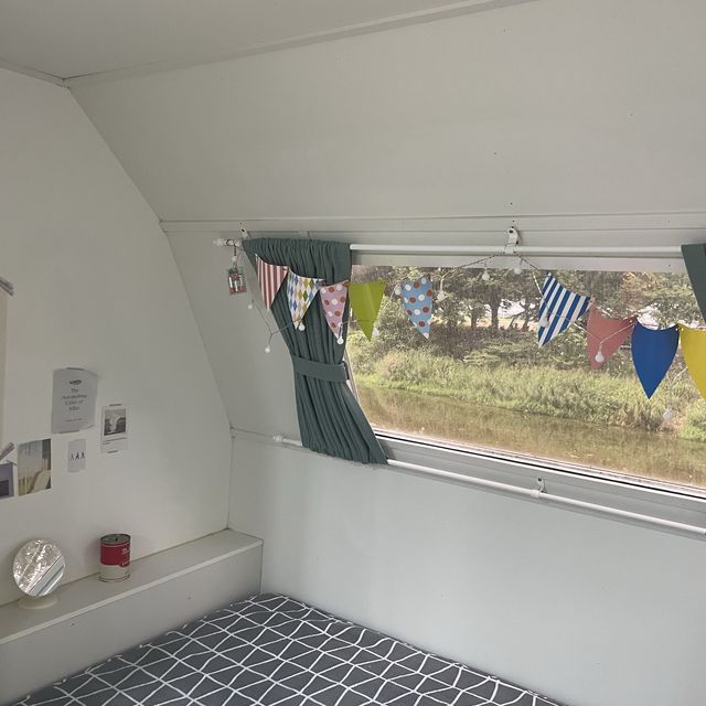 가평 캠핑🏕] 에버그린 캠핑장 _ 카라반 🚍