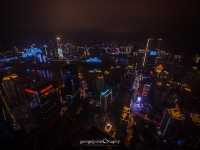 Night View High Up The Sky