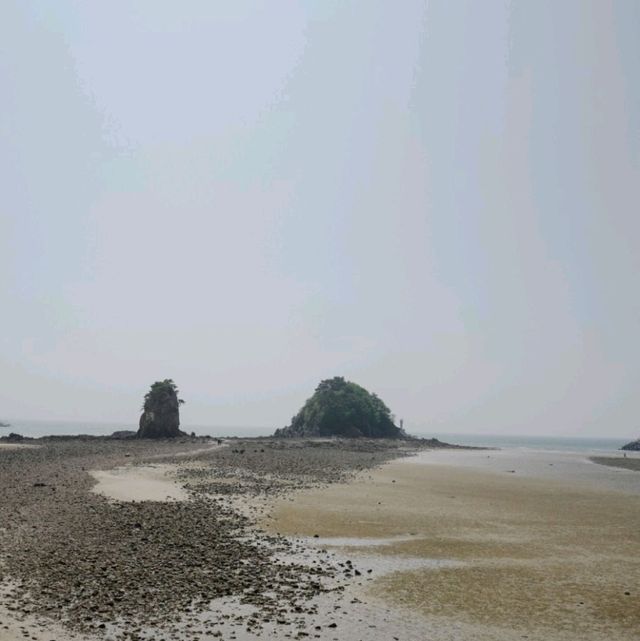 안면도 할미할아비바위 해수욕장