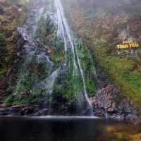 100 meters tall Waterfall