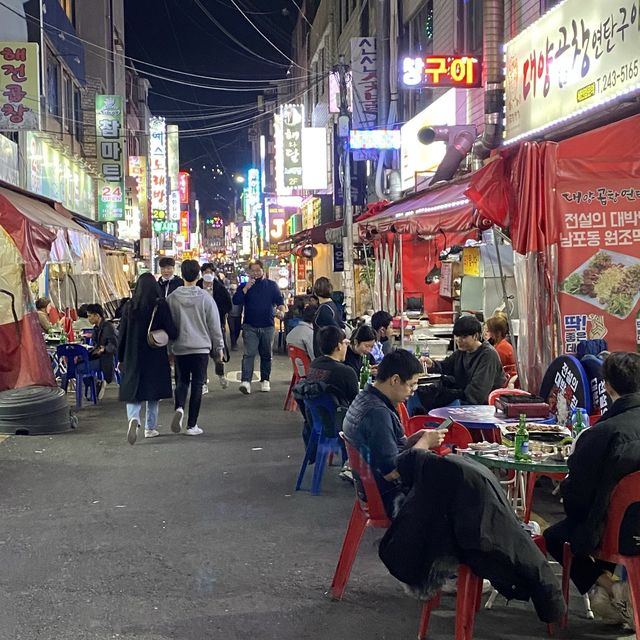 메뉴 하나 못고르는 선택고답이들은 여기로 집합 ! 부산 깡통야시장