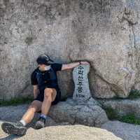 기차바위를 경험할 수 있는, 수락산 주봉⛰