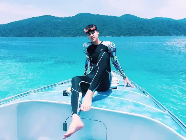 Diving, Lipe, colorful coral reefs