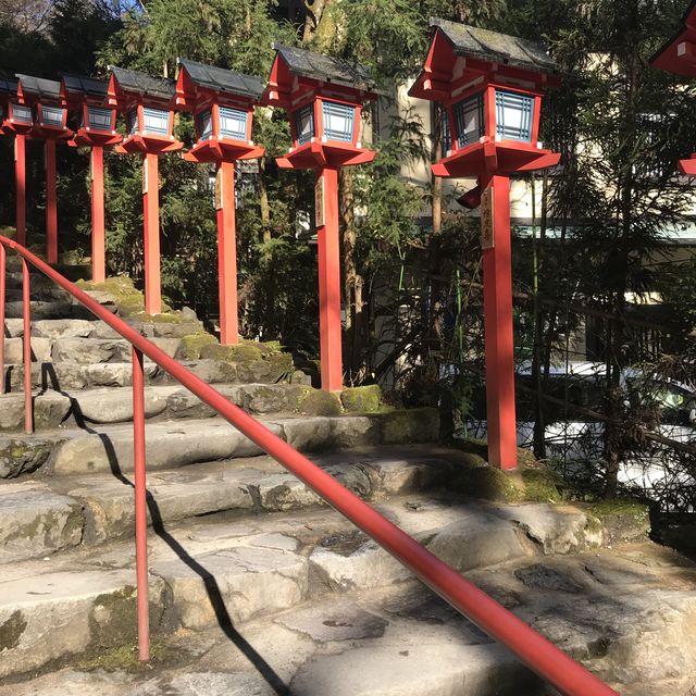 票選日本🇯🇵浪漫🌹冬日景點貴船神社⛩️