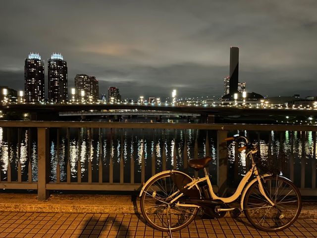 夜のお台場自転車旅🌃🚲