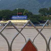 Golden Triangle Buddha, 3 country view 