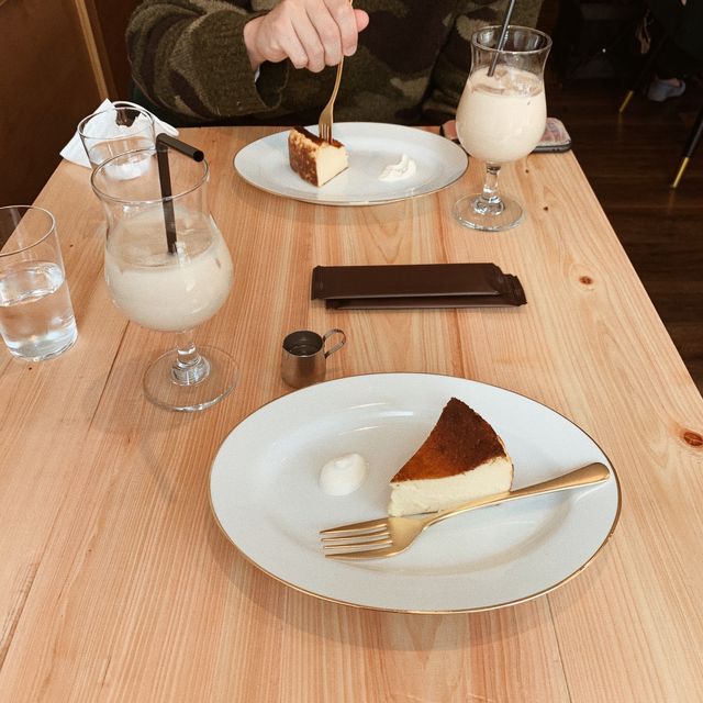 【蔵前】濃厚チーズケーキが美味しい。