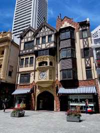 Tudor style shopping alley in perth 🇦🇺😍🏰