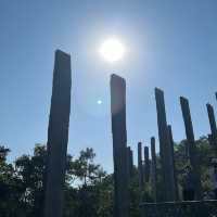 大嶼山天壇大佛東鄰的"心經簡林🙏🏻