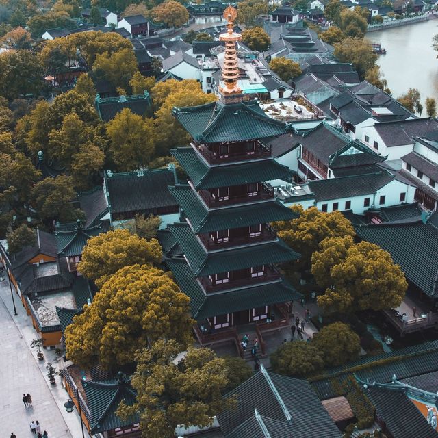 The Hanshan Temple. Suzhou from Above!