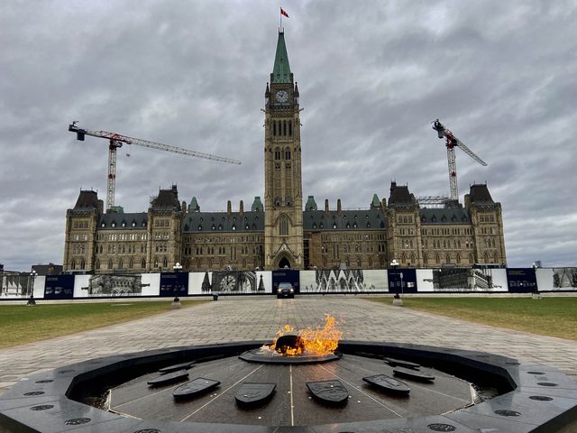 The Centre Block - The Parliament