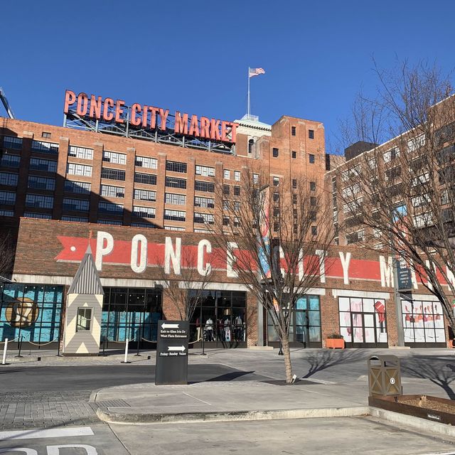 聖誕節走跳行程ponce city market