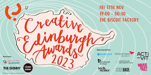 Creative Edinburgh Awards Ceremony 2023! | The Biscuit Factory