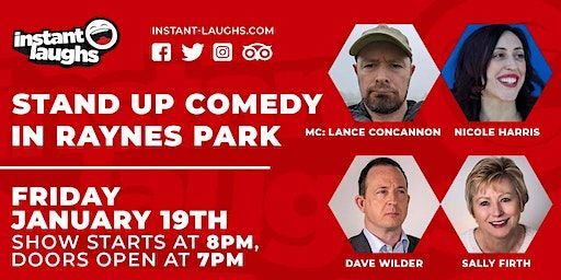 Stand up comedy in Raynes Park | The pavilion