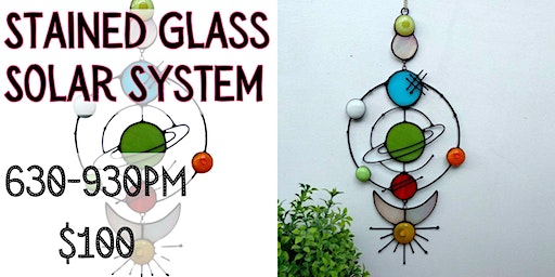 Stained Glass - Solar System | 4145 North High Street, Columbus, OH, USA
