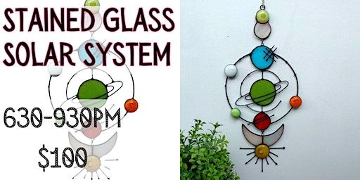 Stained Glass - Solar System | 4145 North High Street, Columbus, OH, USA