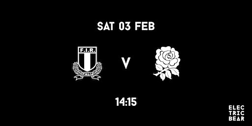 The Six Nations: Italy V England | Electric Bear Brewing Co.