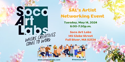 Soco Art Labs Artist Networking Event * Networking for Artists & Supporters | SoCo Art Labs, Globe Street, Fall River, MA, USA