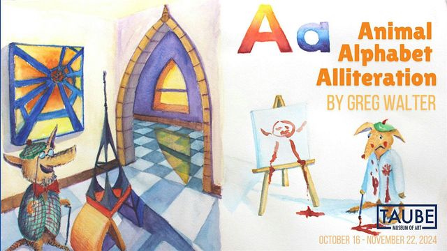 Animal Alphabet Alliteration by Greg Walter | Taube Museum of Art