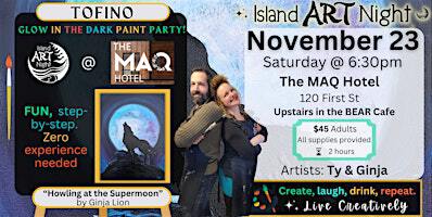 Glow-in-the-dark Paint Party at The MAQ Hotel with Ginja and Ty | The MAQ Hotel