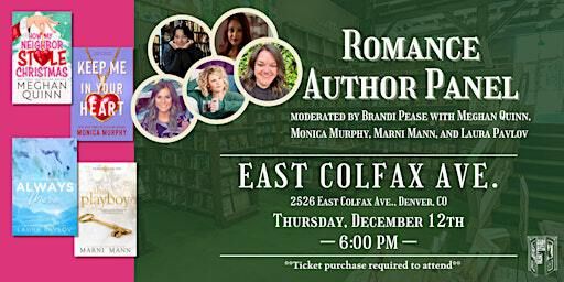 Bestselling Romance Author Panel Live at Tattered Cover | Tattered Cover Colfax