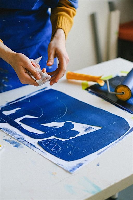 Printmaking Workshop (as part of Unbekent Residency) | MAKE by Narture Studios 30 Newmarket St
