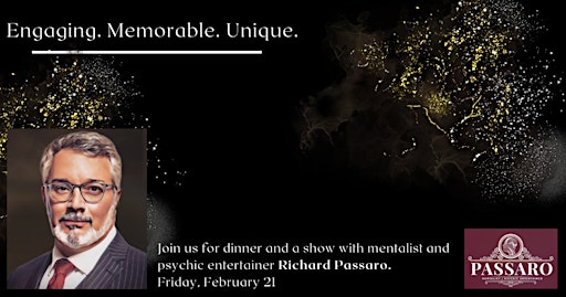 "Entertaining Thoughts"...Dinner and a Show | Core Event Center