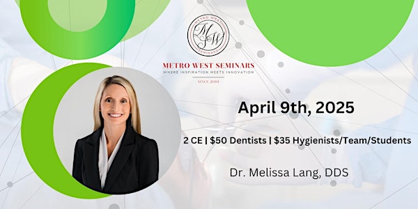 Metro West Seminar: Diagnosis and Treatment of Gingival Recession | Hampton Inn & Suites Omaha Southwest-La Vista