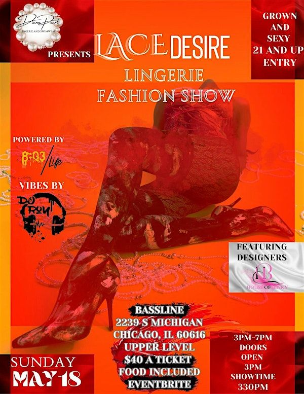 Lace Desire Lingerie Fashion Show | BASSLINE || 2239 - CHICAGO