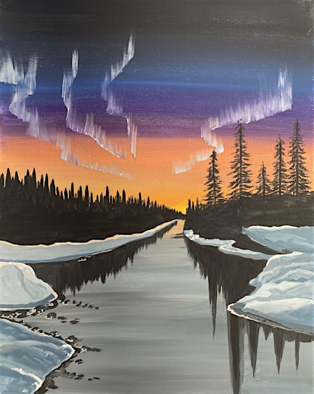 Alaskan Nights Paint and Sip Night | Chapman Crafted Beer