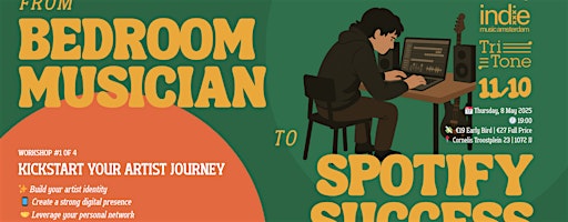 From Bedroom Musician to Spotify Success Workshop: PART 1 | The Parlour Amsterdam