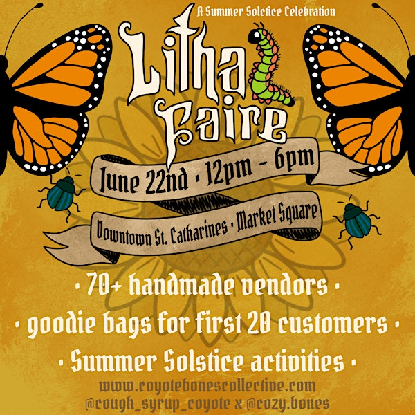 Litha Faire: A Summer Solstice Celebration | Market Square, King Street, St. Catharines, ON, Canada