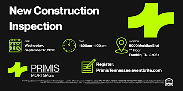 CE Class - New Construction Inspection with Chris Behling | 5000 Meridian Blvd