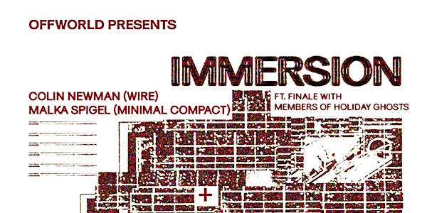 IMMERSION & KEX | The Fish Factory Art Space
