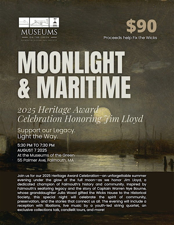 2025 Heritage Award Celebration Honoring Jim  Lloyd | Falmouth Historical Society