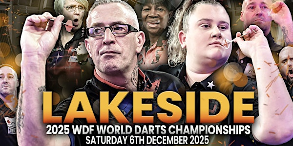 WDF 2025 Lakeside World Championships  - Saturday 6th December - EVENING | Lakeside Country Club
