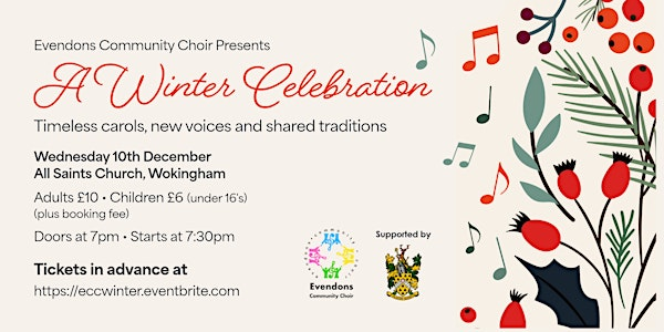 Evendons Community Choir Concert: A Winter Celebration | All Saints Church